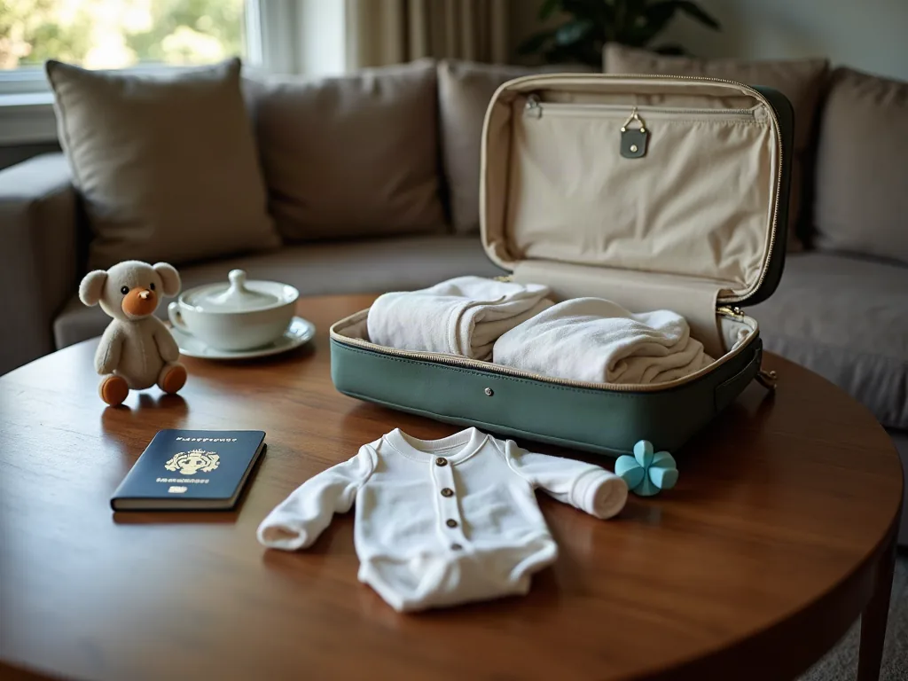 Bébé en avion : comment voyager sereinement avec son tout-petit Préparation du bagage cabine de bébé avant un vol en avion